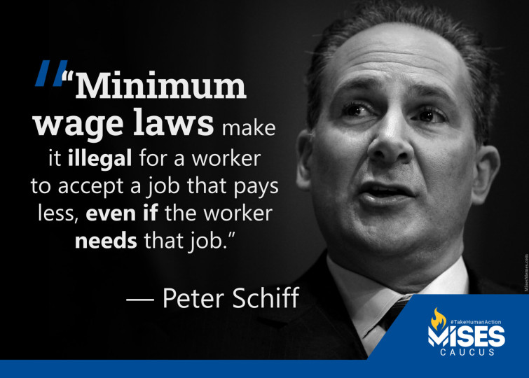 F1193: Peter Schiff - Minimum Wage Laws Make it Harder to Find Work