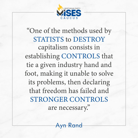F1075: Ayn Rand - Statists and Control
