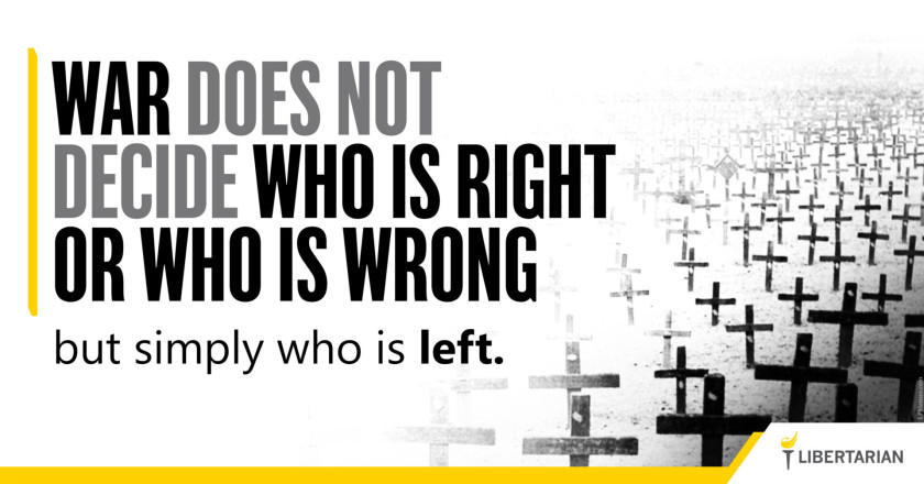 LW1428 - War Does Not Decide Who is Right