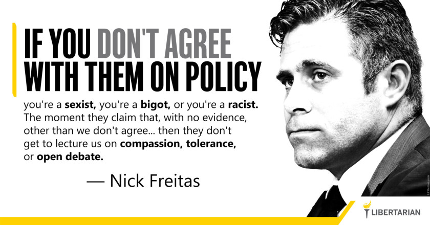 LW1437: Nick Freitas - If You Don't Agree with Them