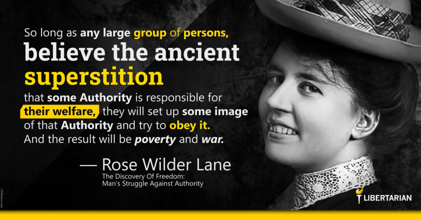 LW1044: Rose Wilder Lane- Ancient Superstition of Authority