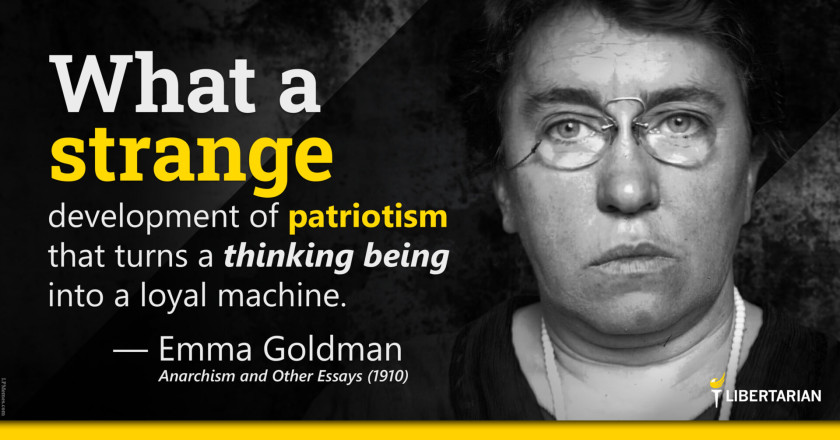 LW1051: Emma Goldman – Patriotism and Obedience
