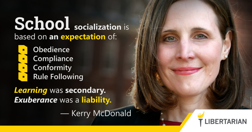 LW1150: Kerry McDonald – Schools are Based on Obedience & Conformity