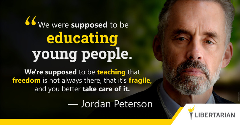 LW1177: Jordan Peterson – In Regards to Universities