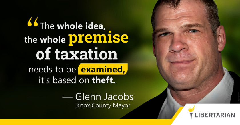 LW1223: Glenn Jacobs – Taxation is Theft