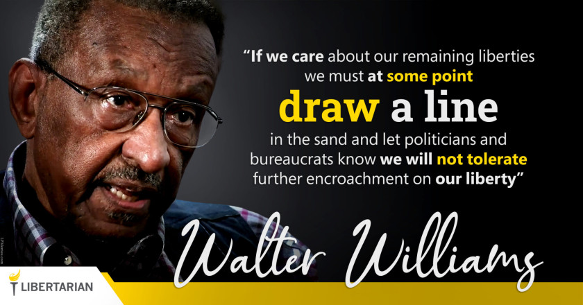 LW1235: Walter Williams – Draw a Line in the Sand