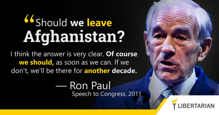 LW1255: Ron Paul – Should We Leave Afghanistan?