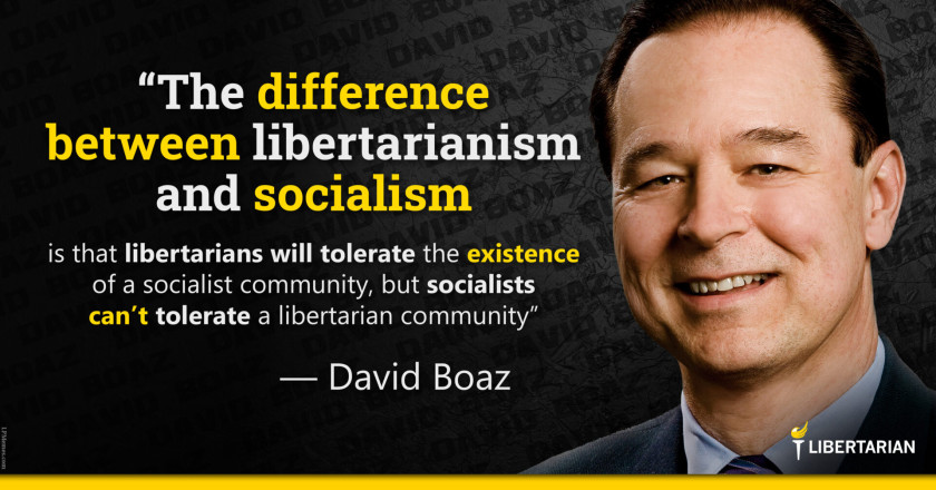 LW1272: David Boaz – Libertarianism and Socialism