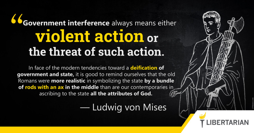 LW1289: Ludwig von Mises – Deification of Government