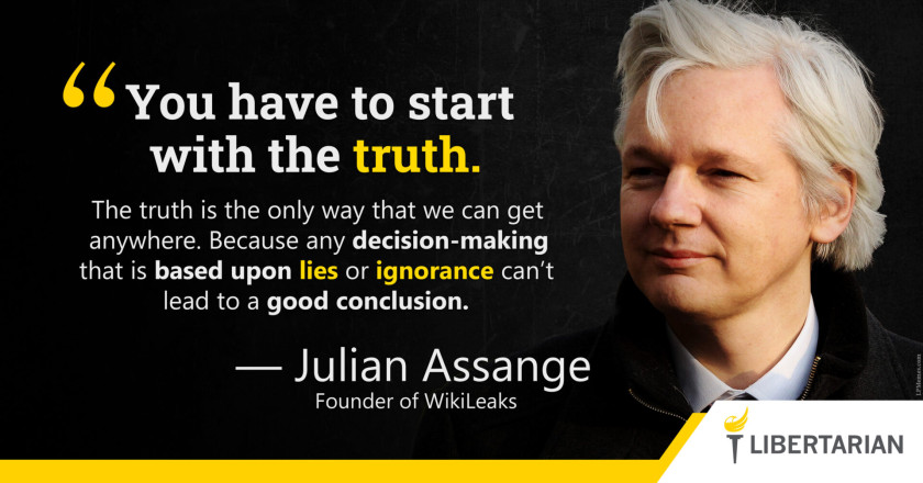 LW1319: Julian Assange – Start with the Truth