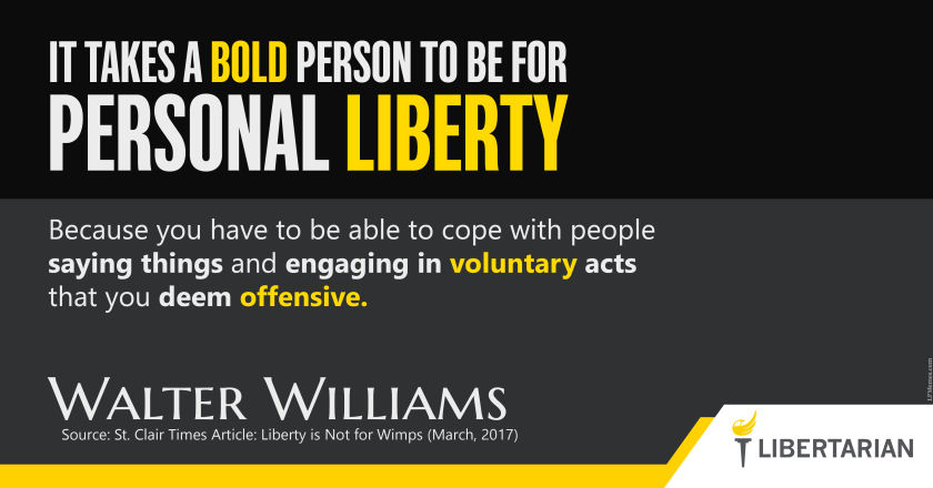 LW1324: Walter Williams – Be Bold