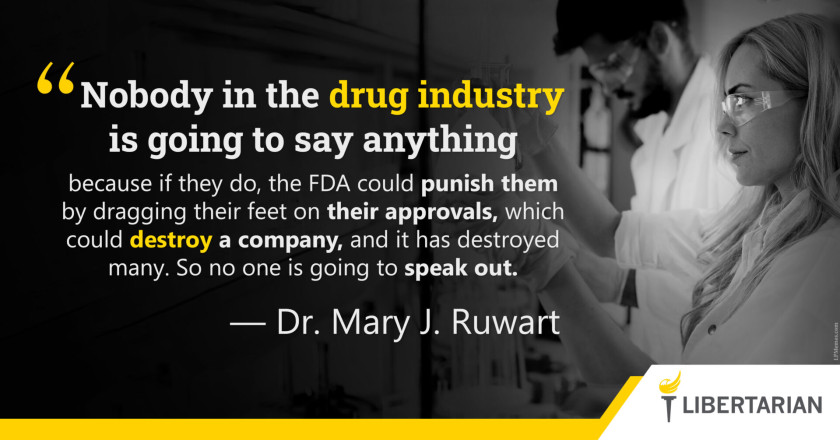 LW1347: Mary Ruwart – Fear of FDA Reprisal
