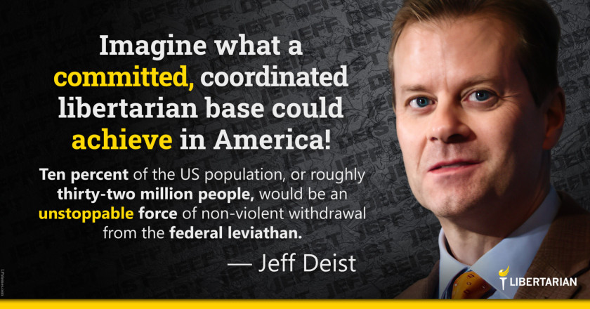 LW1387: Jeff Deist – Withdrawal from the Federal Leviathan