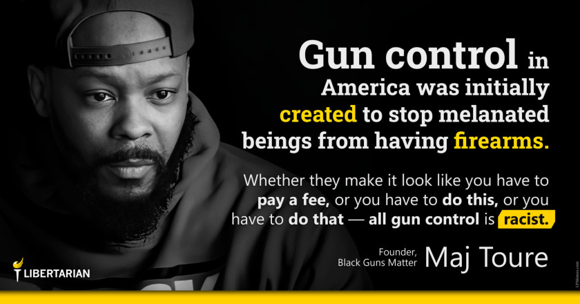 LW1401: Maj Toure – All Gun Control is Racist