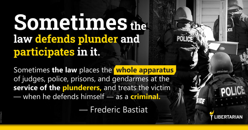 LW1413: Frederic Bastiat - The Law Defends Plunder