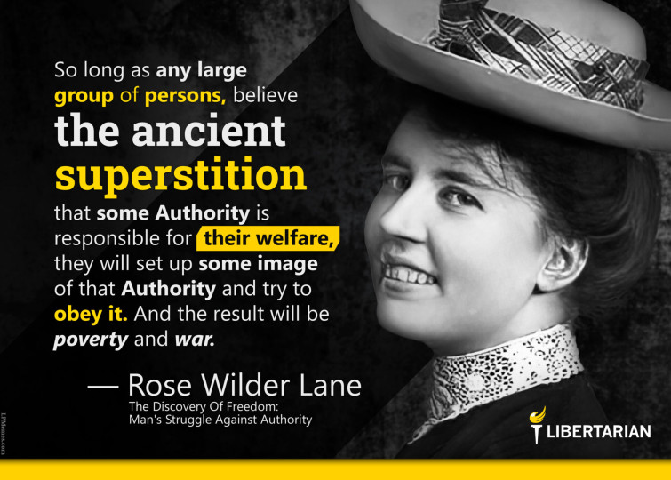 LF1044: Rose Wilder Lane- Ancient Superstition of Authority
