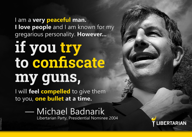 LF1178: Michael Badnarik – I Am a Very Peaceful Man