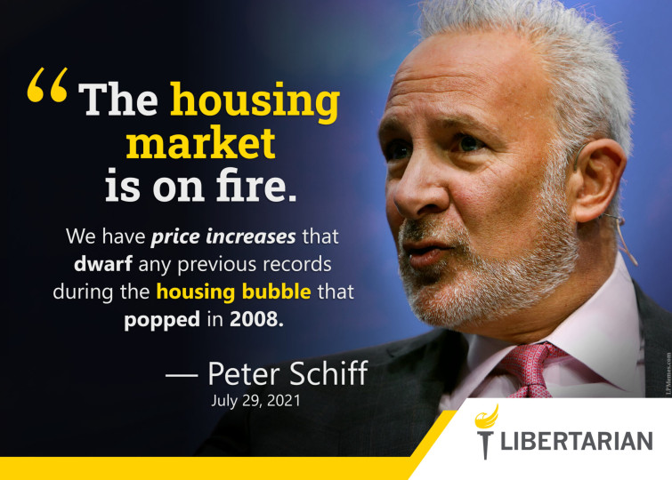 LF1229: Peter Schiff – The Housing Market is on Fire