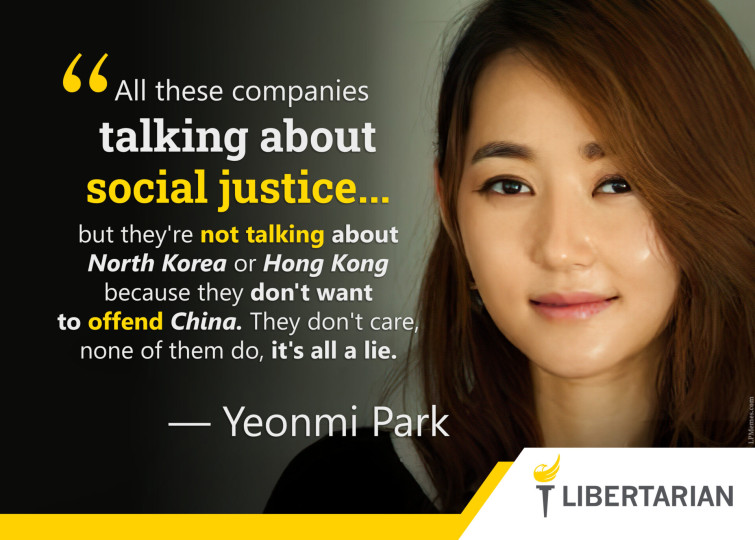 LF1240: Yeonmi Park – These Companies Don’t Really Care About Social Justice