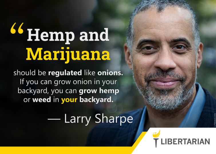 LF1242: Larry Sharpe – Hemp Should Be Regulated Like Onions