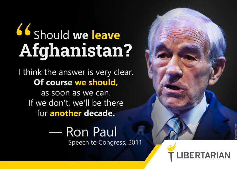 LF1255: Ron Paul – Should We Leave Afghanistan?