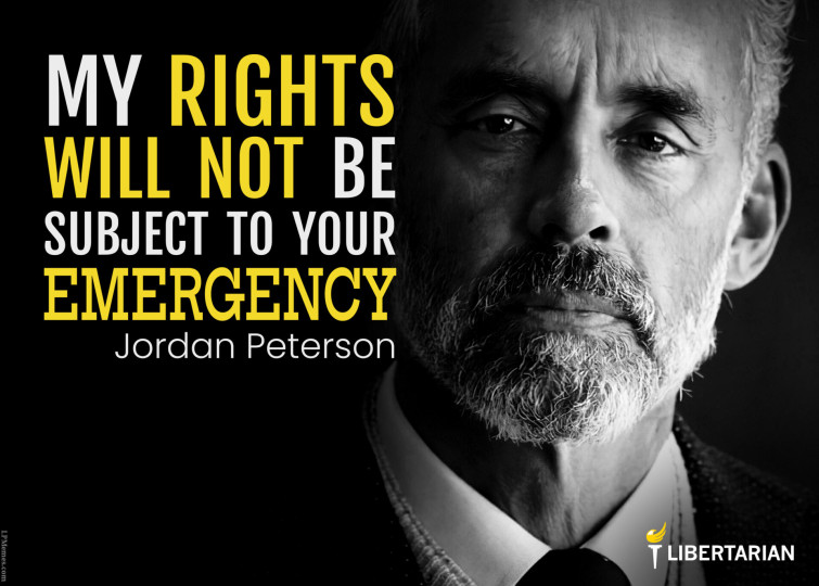 LF1282: Jordan Peterson – My Rights and Your Emergency