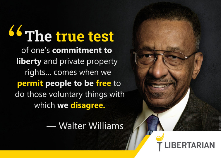 LF1299: Walter Williams – Commitment to Liberty