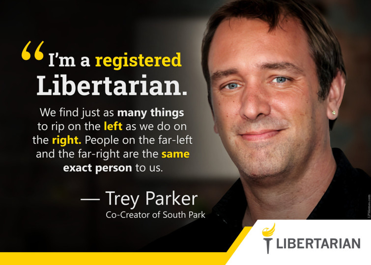 LF1310: Trey Parker – I’m a Registered Libertarian