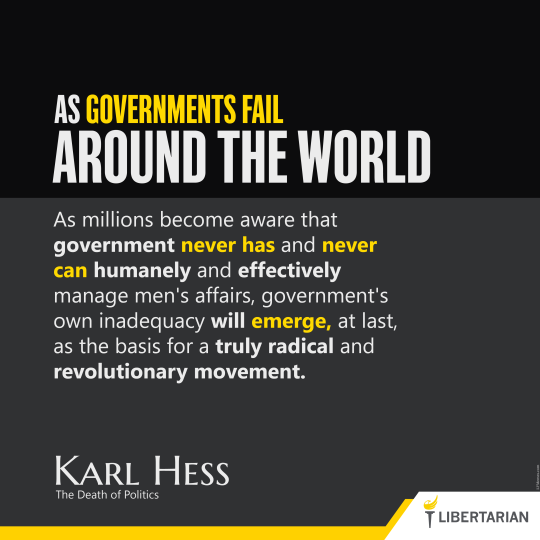 LF1312: Karl Hess – As Governments Fail