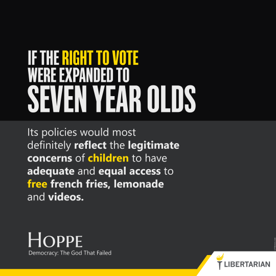 LF1314: Hans-Hermann Hoppe – Seven Year Old Voters