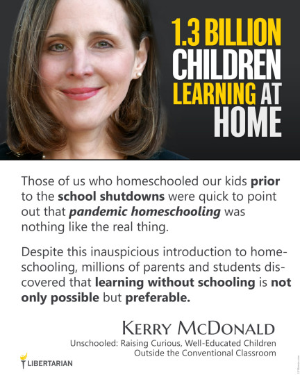 LF1345: Kerry McDonald – 1.3 Billion Children Learning at Home