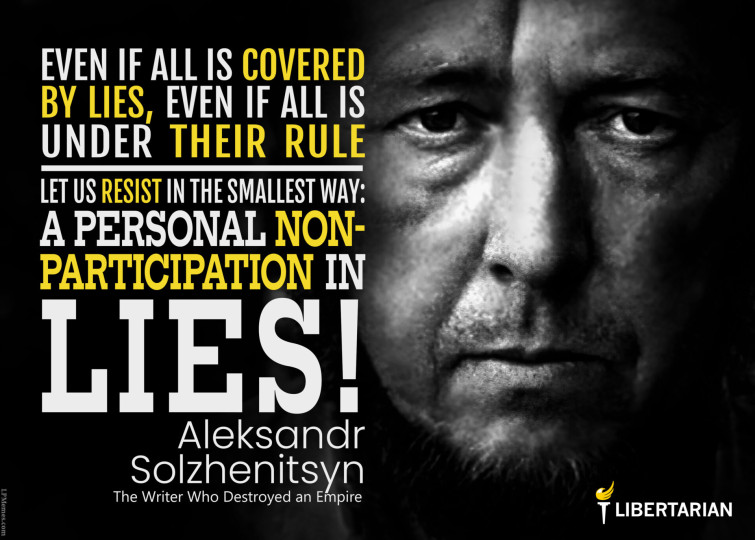 LF1371: Aleksandr Solzhenitsyn – Non-Participation in Lies