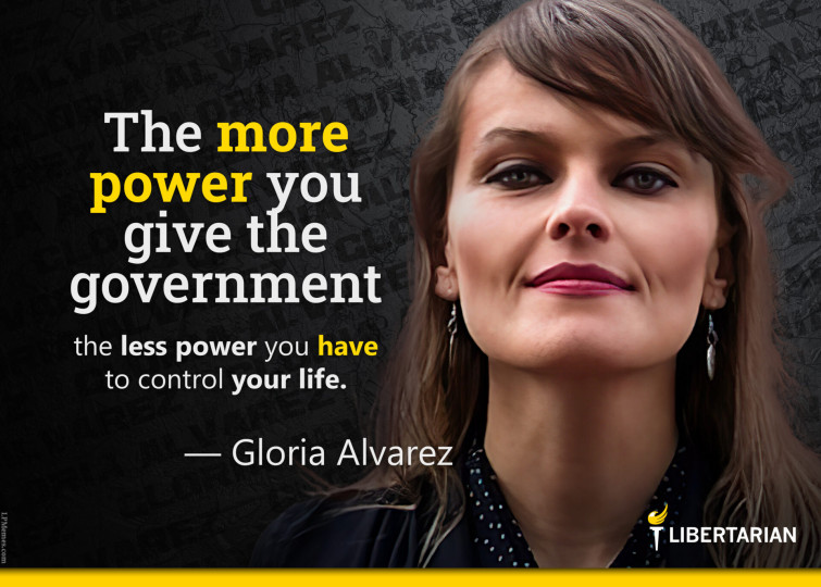 LF1385: Gloria Alvarez – Government Power