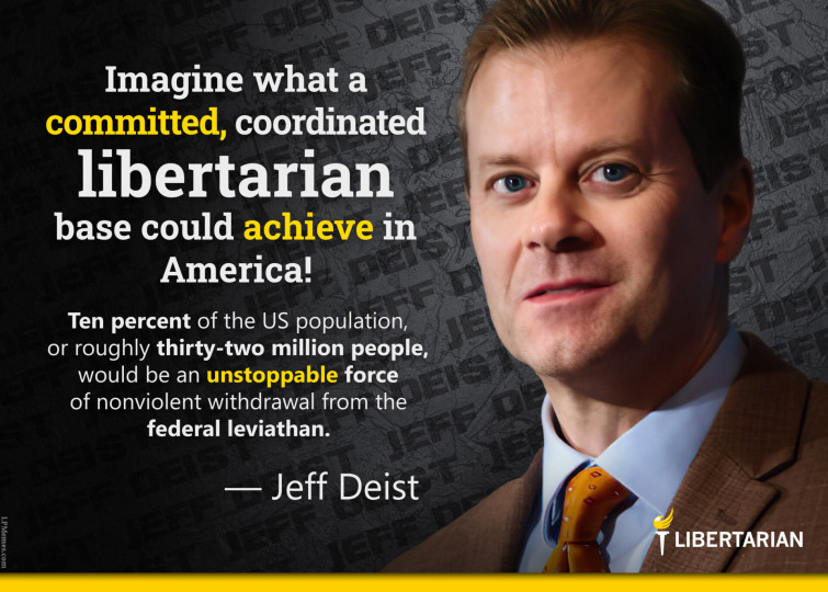 LF1387: Jeff Deist – Withdrawal from the Federal Leviathan