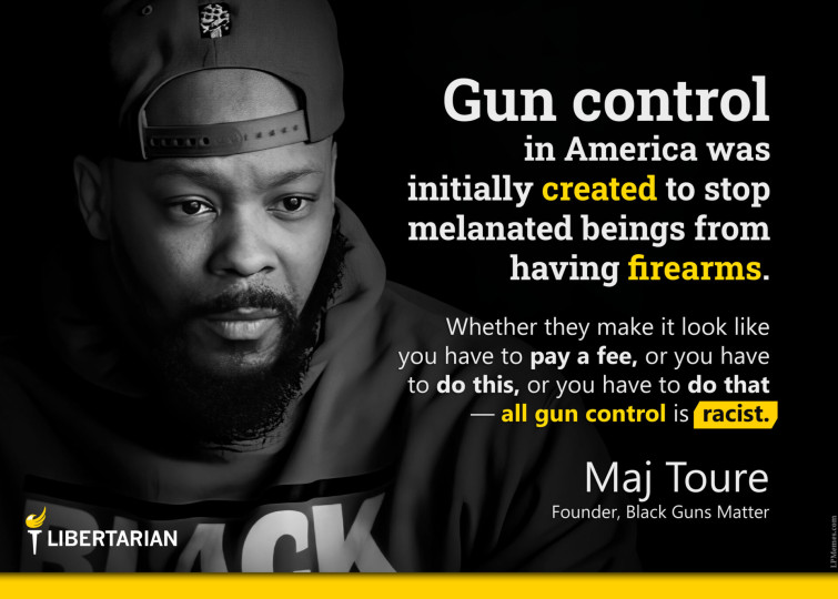 LF1401: Maj Toure – All Gun Control is Racist