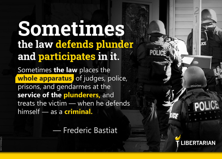 LF1413: Frederic Bastiat - The Law Defends Plunder