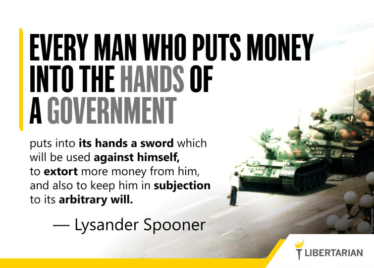 LF1427: Lysander Spooner - Money in the Hands of Government