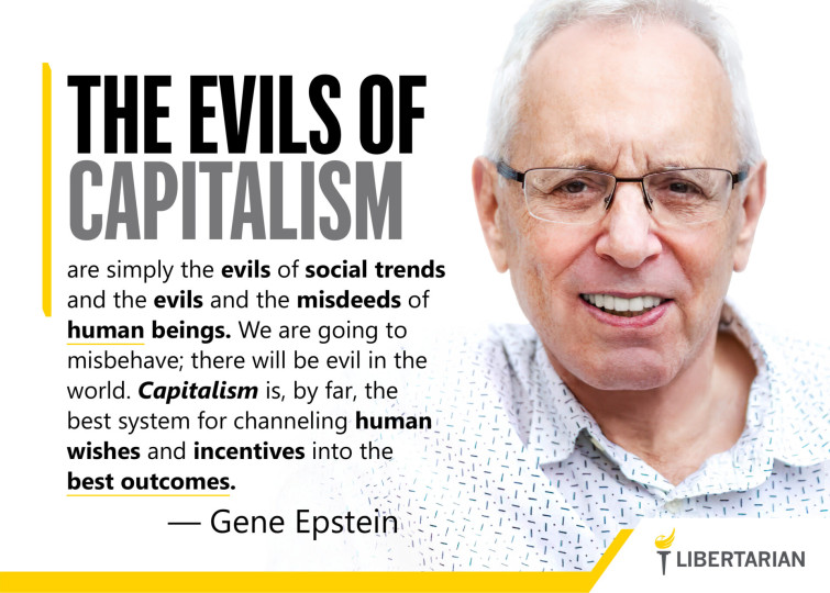 LF1443: Gene Epstein - The Evils of Capitalism