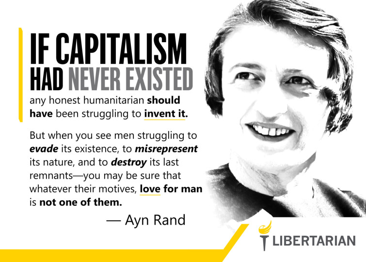 LF1446: Ayn Rand – If Capitalism Never Existed