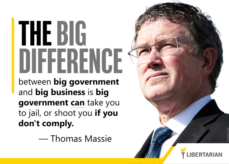 LF1449: Thomas Massie - Big Government vs. Big Business