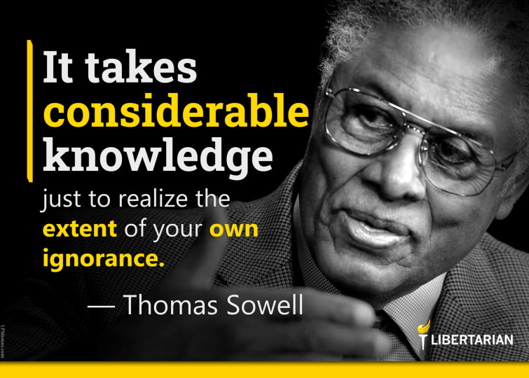 LF1146: Thomas Sowell – Realize the Extent of Your Own Ignorance
