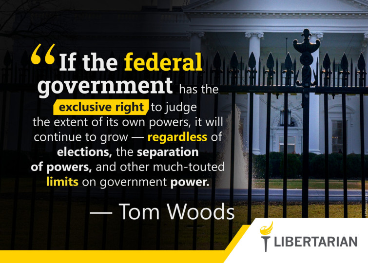 LF1164: Tom Woods – State Monopoly of Power