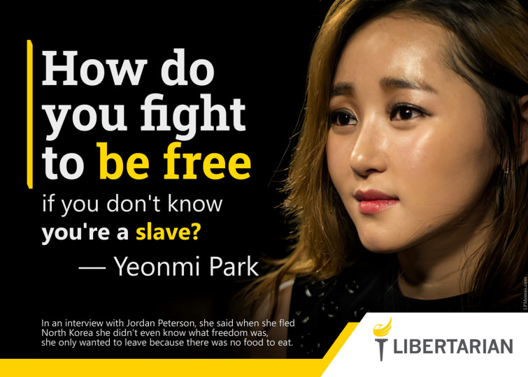 LF1176: Yeonmi Park – If You Don’t Know You’re a Slave