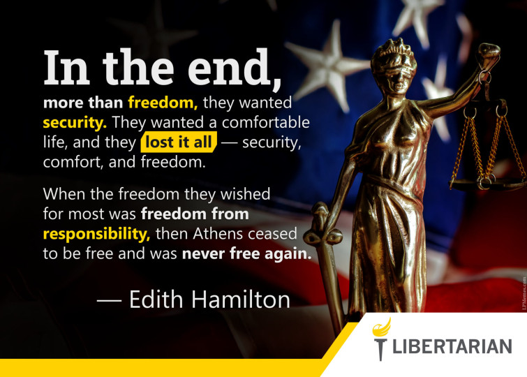 LF1418: Edith Hamilton - Freedom from Responsibility