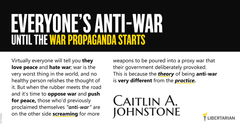 LW1419:  Caitlin Johnstone - Being Anti-War