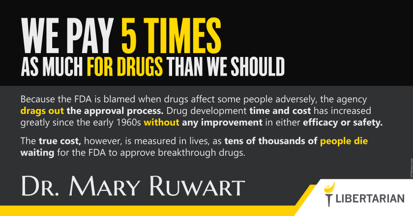 LW1353: Mary Ruwart – Expensive Medicine