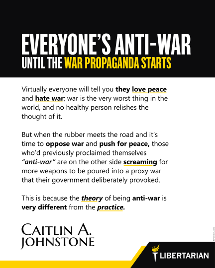 LF1419:  Caitlin Johnstone - Being Anti-War