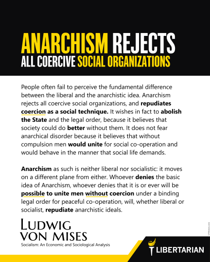 LF1423: Ludwig von Mises – Anarchism