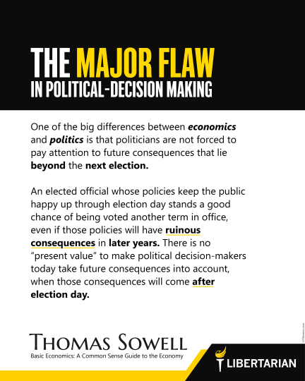 LF1441: Thomas Sowell - The Major Flaw in Politics