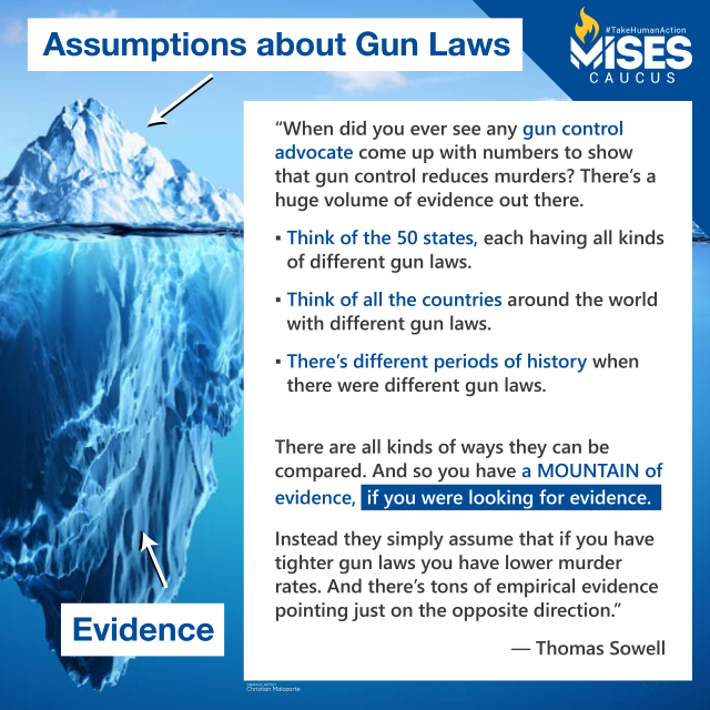 F1086: Thomas Sowell - Assumptions about Gun Laws